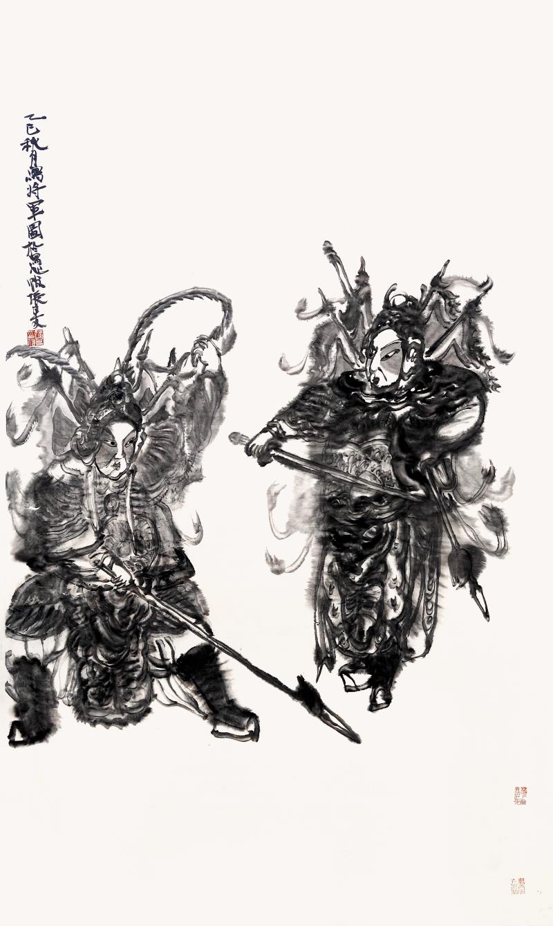 《将军图》 180×97cm 张日友