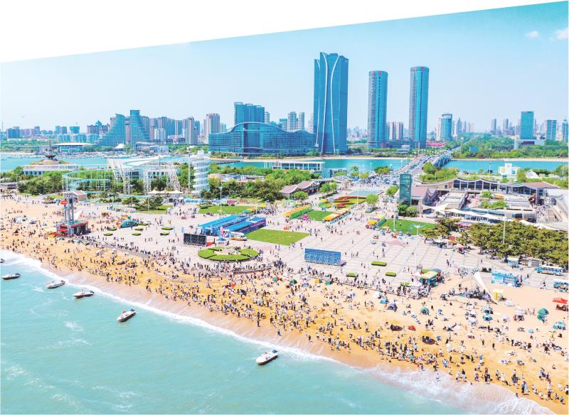 万平口海滨风景区 全媒体记者 王敬之 摄